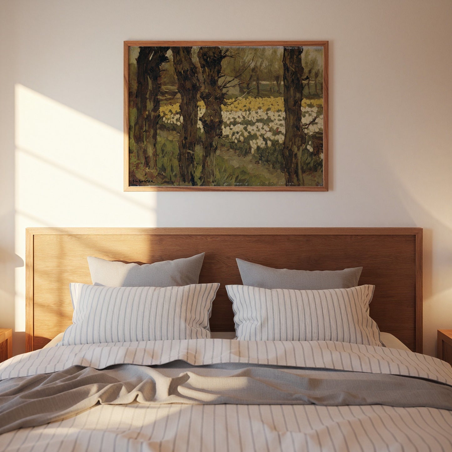 Spring Daffodil Field Art Print