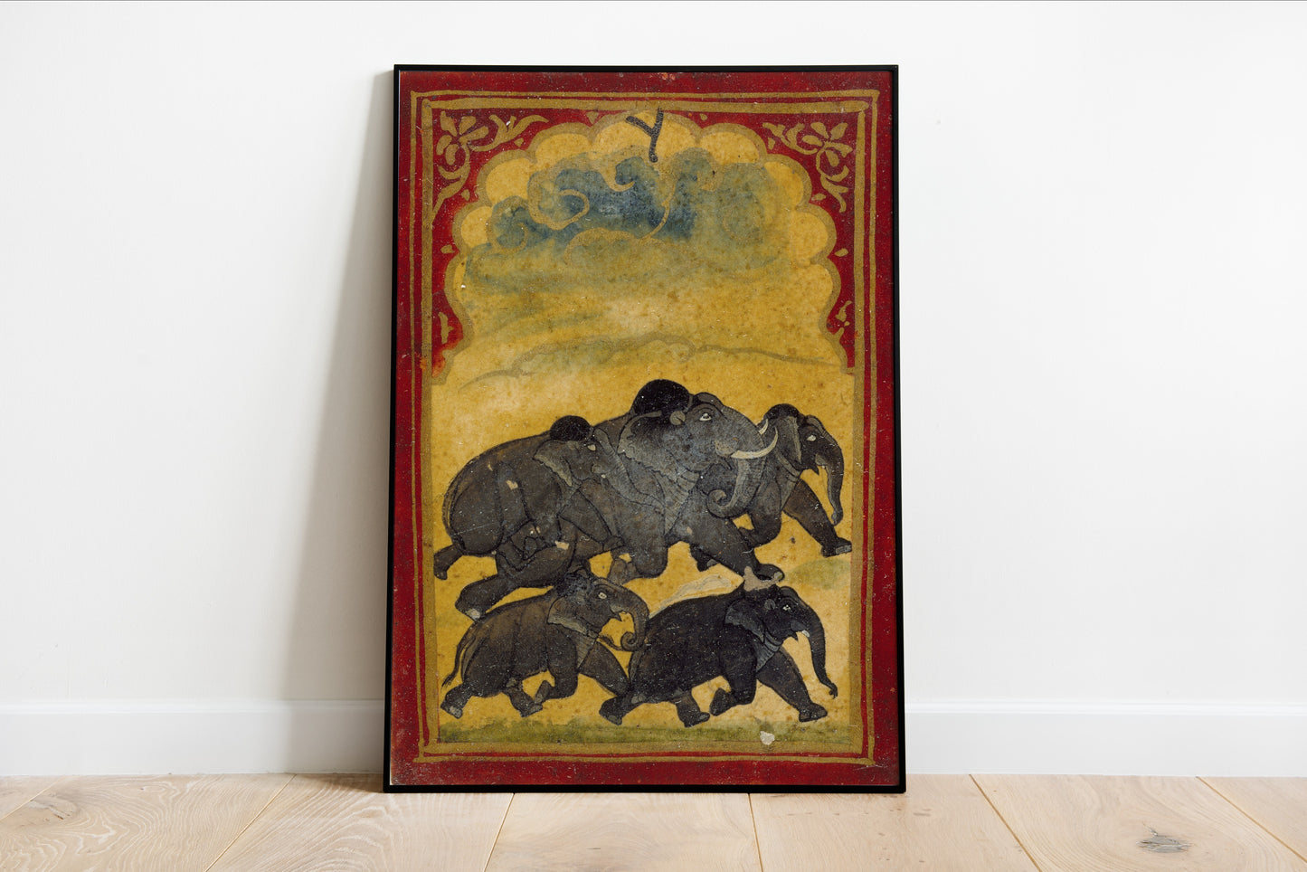 Five Galloping Elephants