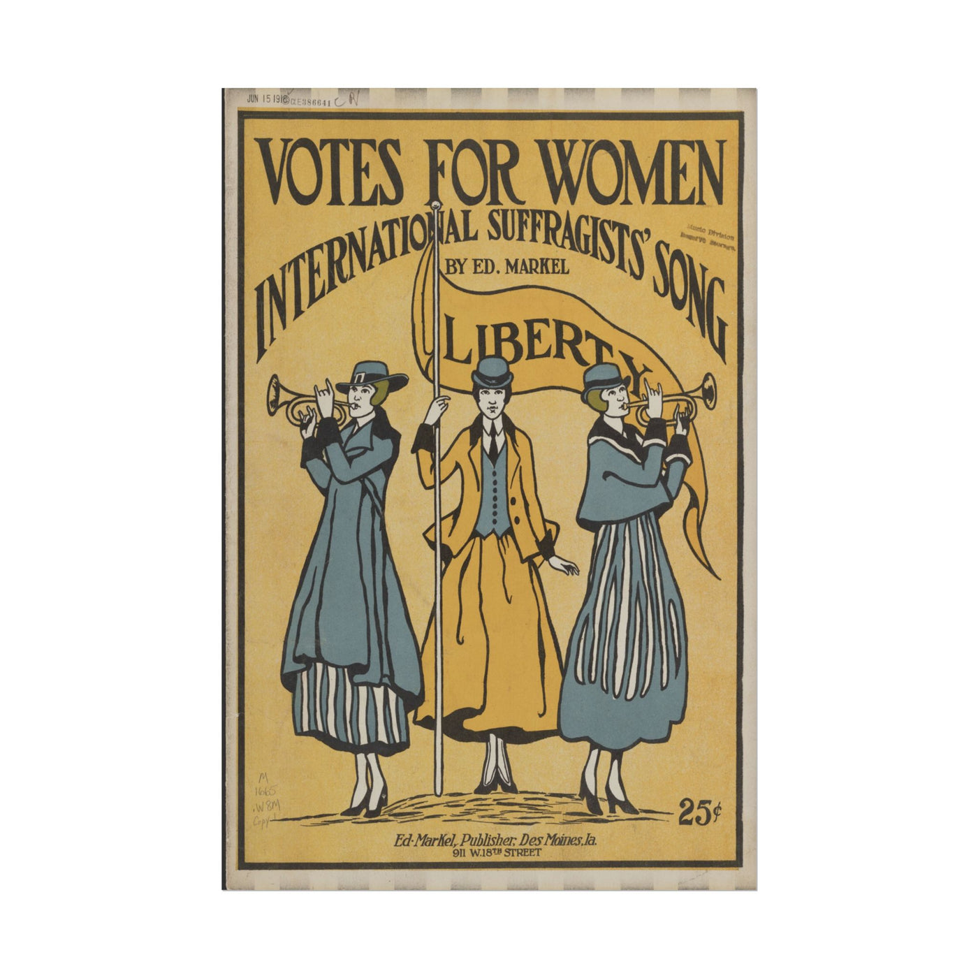 Votes for Women 12×18