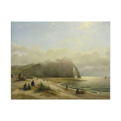 Serene Beach Landscape Art Print