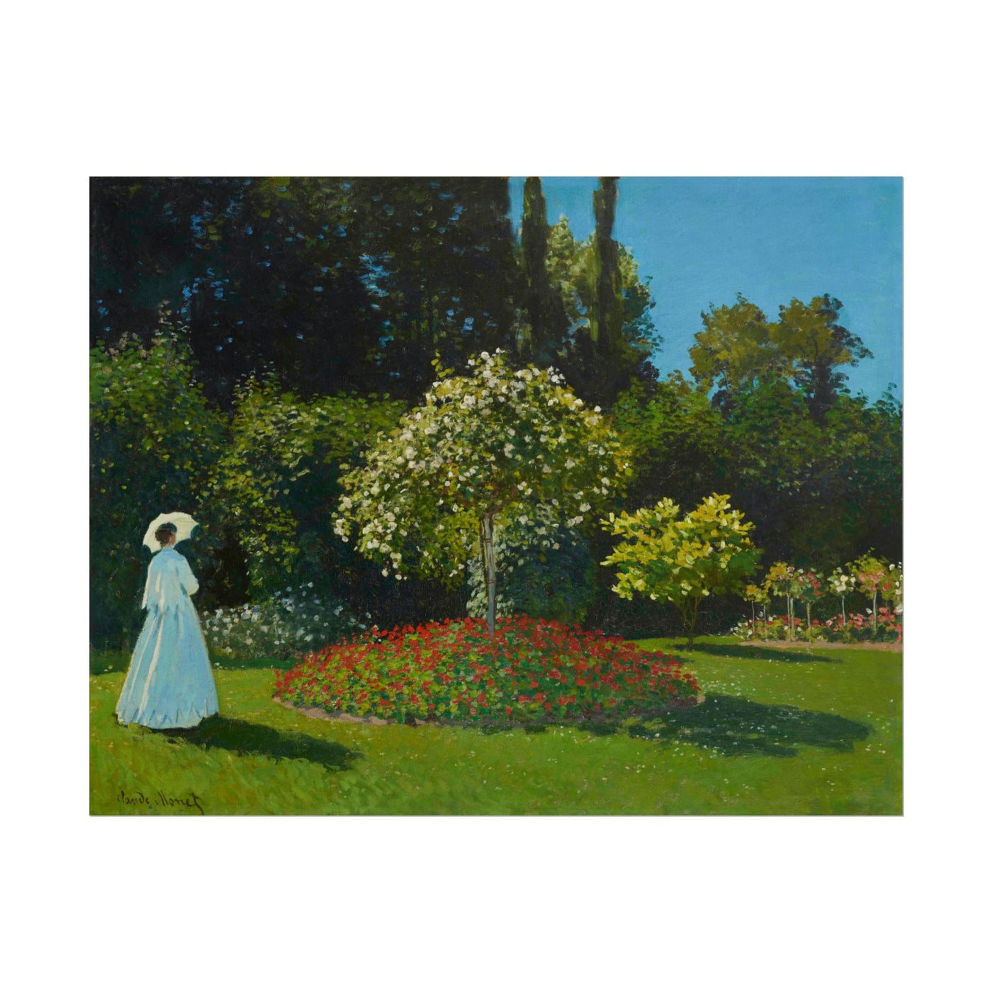 Lady in the Garden 14″×11″