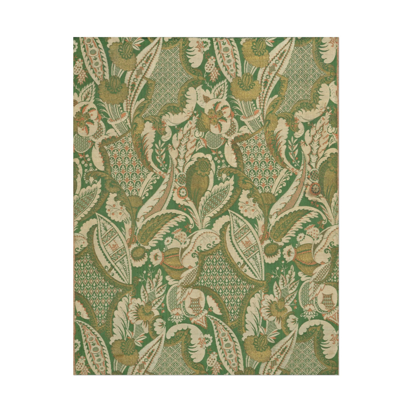 Baan Silk Weaving with Bizarre Pattern 11″×14″