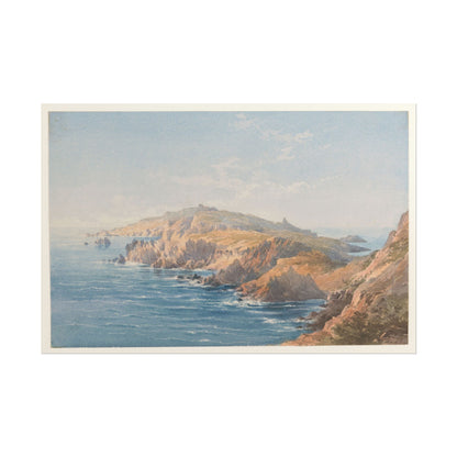 Serene Coastal Landscape Art Print