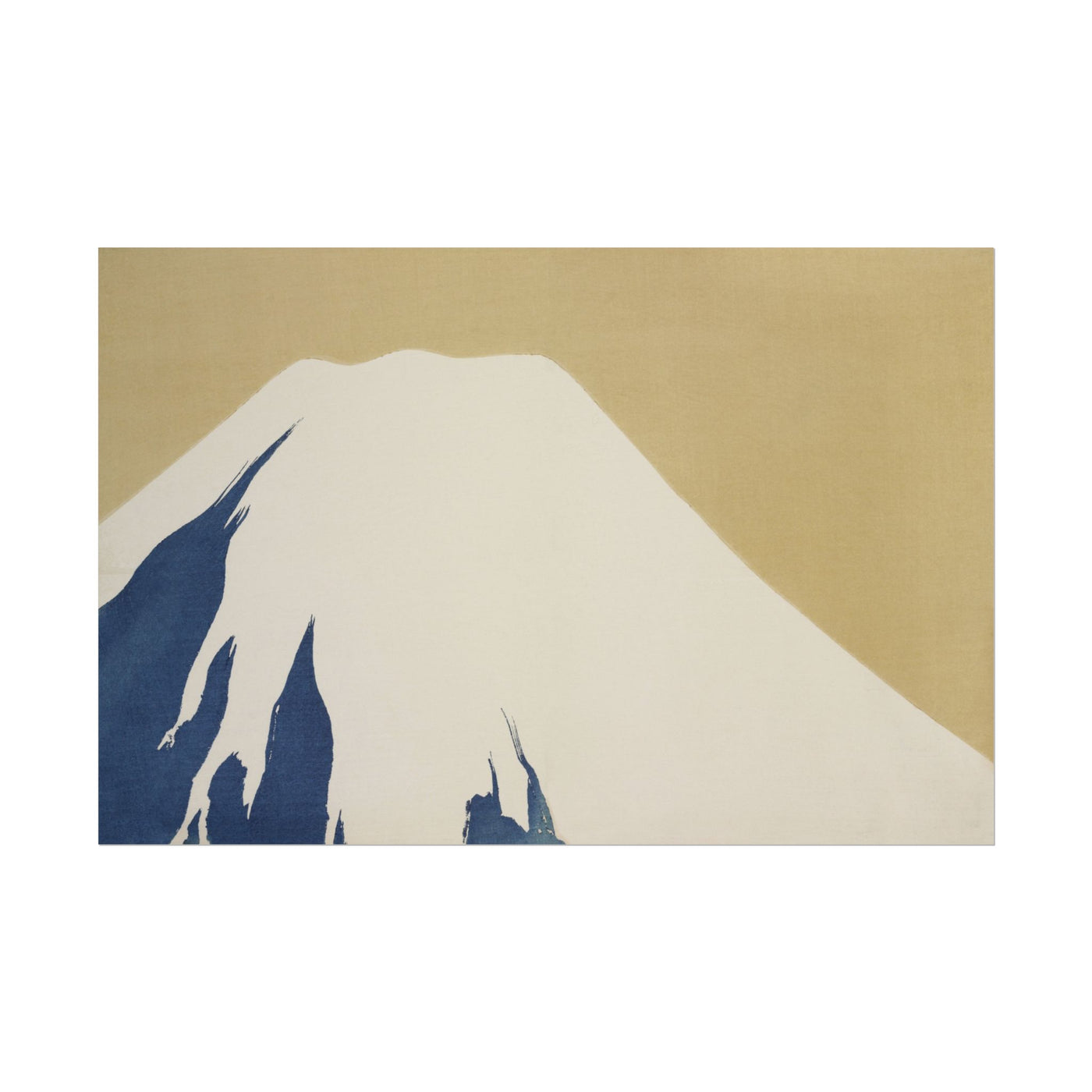 Mount Fuji from Momoyogusa - Flowers Of A Hundred Generations 18″×12″
