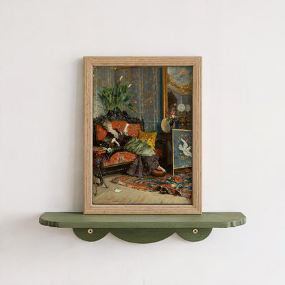Young Woman Reading