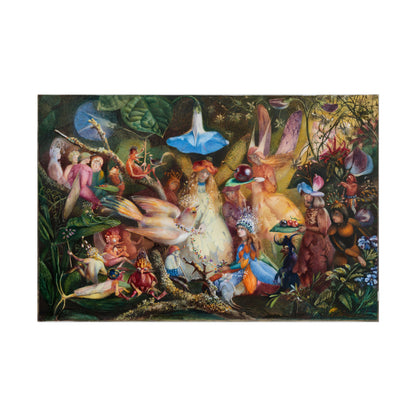 The Fairies Favourite poster by John Anster Fitzgerald - 16x24 inch poster print