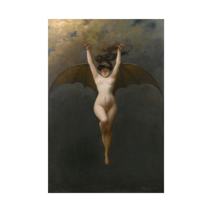 The Bat Woman poster by Albert Joseph Penot  - 24x36 inch wall art
