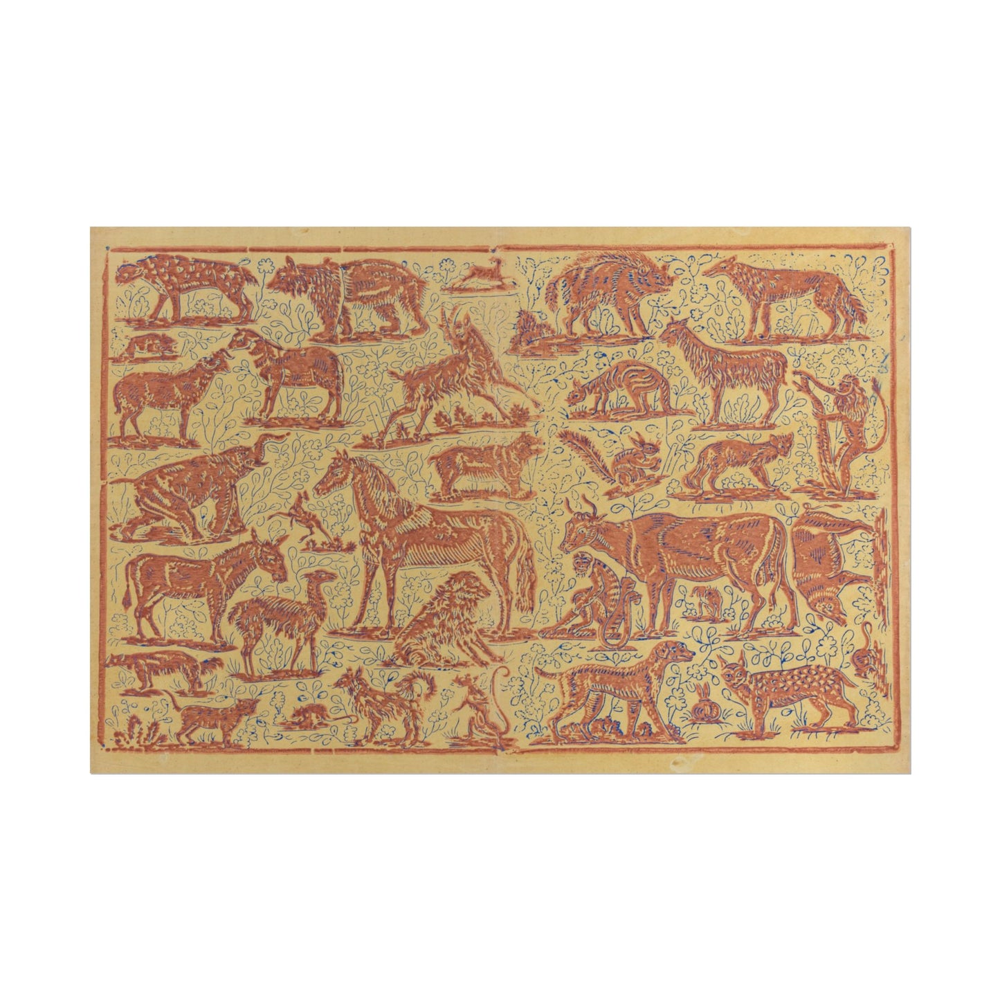 Animal Pattern Book Cover Art