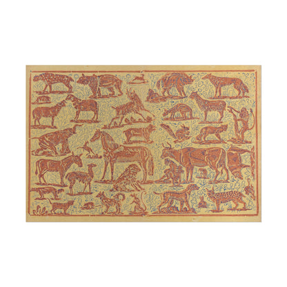 Animal Pattern Book Cover Art