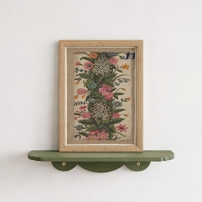 Toile de Jouy Floral Border