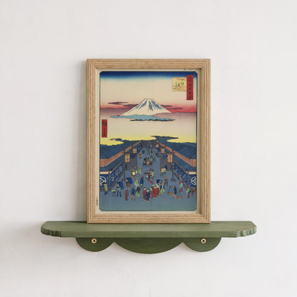 Suruga Street, Views of Edo