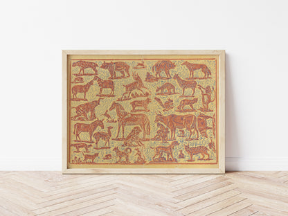 Animal Pattern Book Cover Art