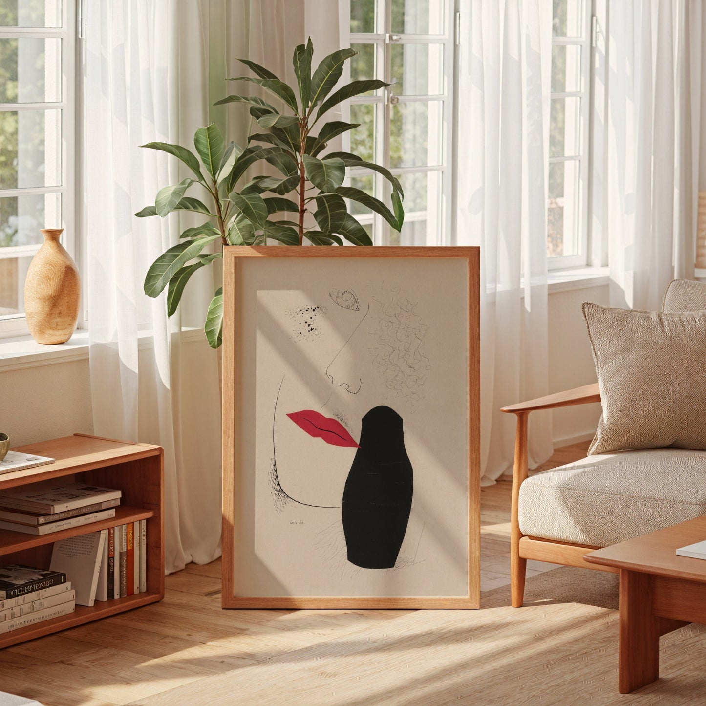 Desire Woman Illustration