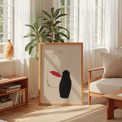 Desire Woman Illustration