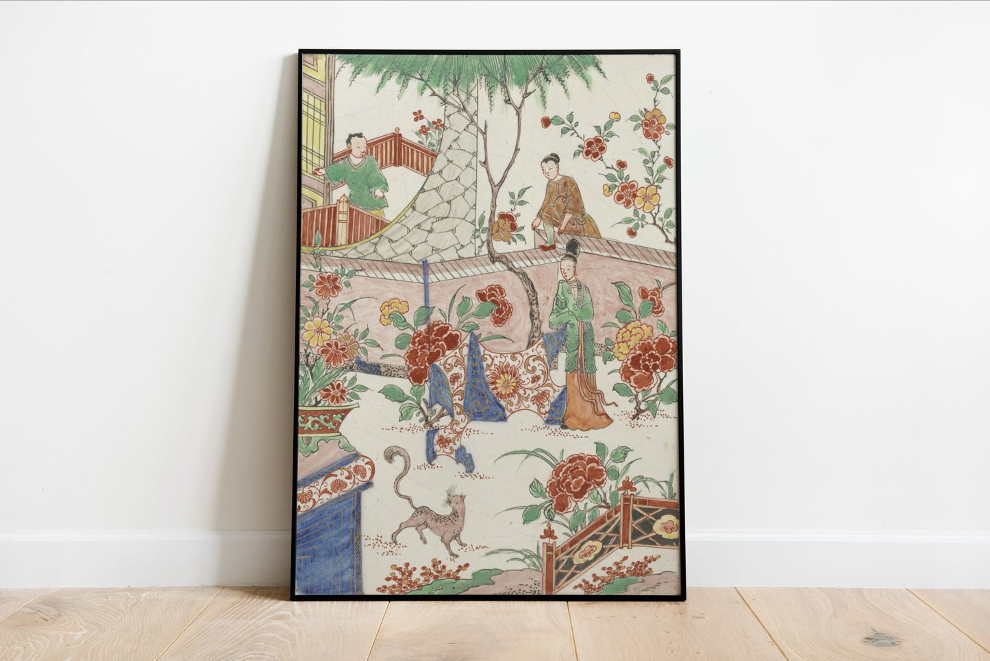 Asian Floral Art Print