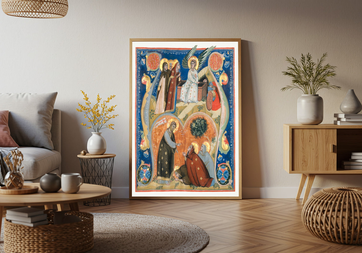 Easter Manuscript Illumination