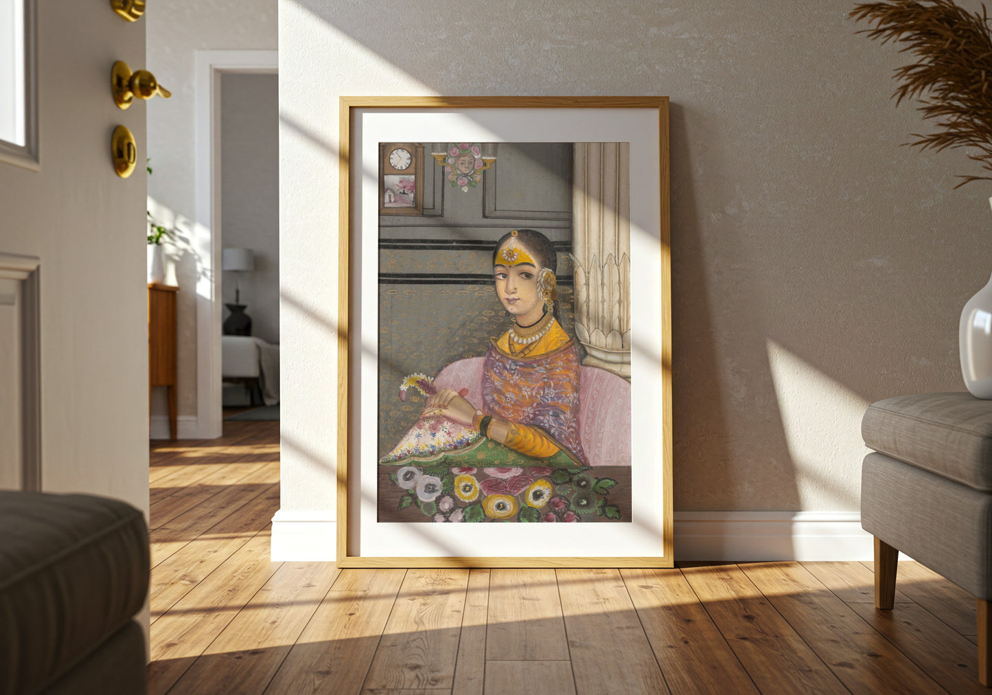 Elegant Indian Woman Art Print