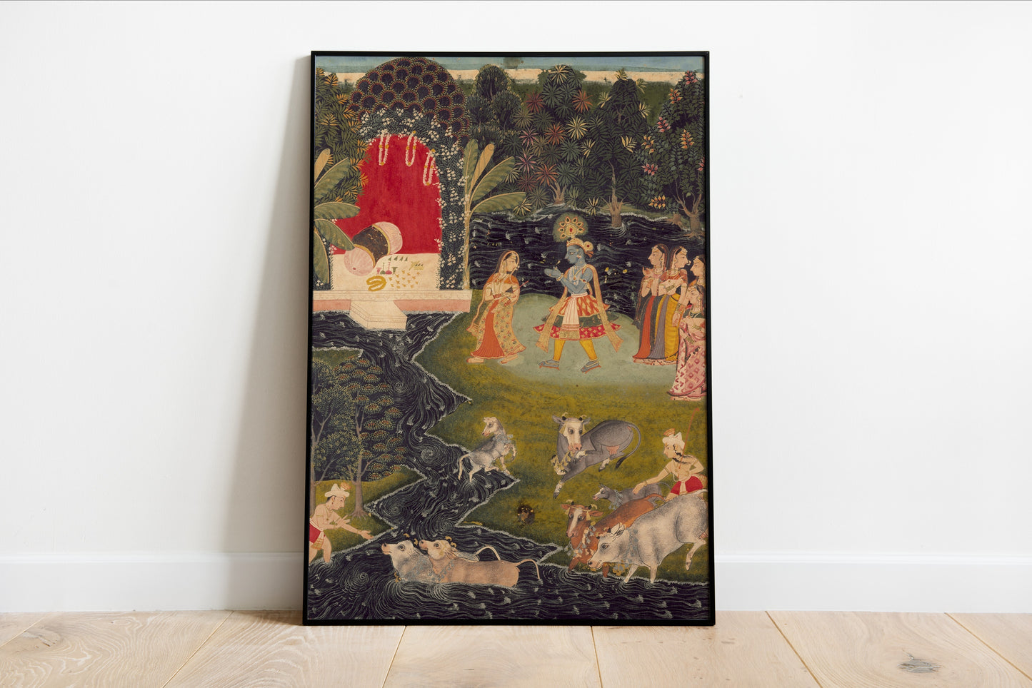 Dalliance in Vrindavan