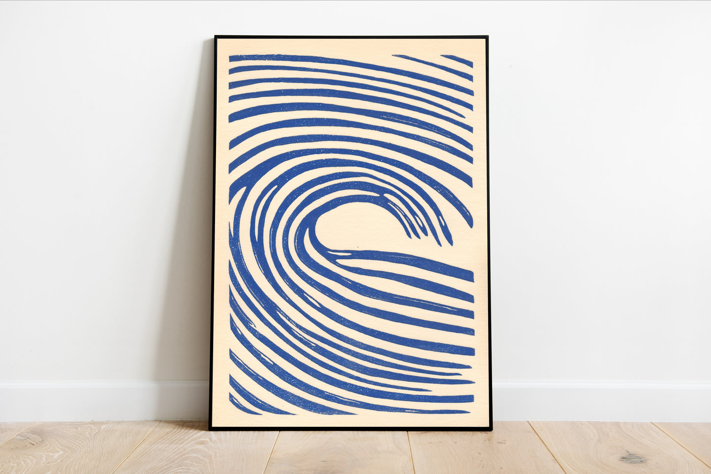 Blue Wave Abstract