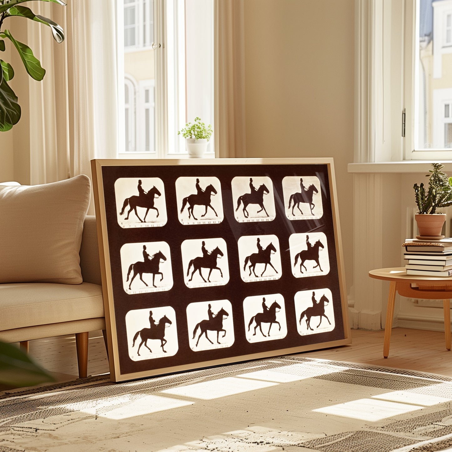 The Amble: One Stride in Eleven Phases