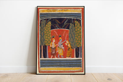 Krishna Making Kubja Beautiful