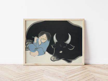 Flute Player from Momoyogusa