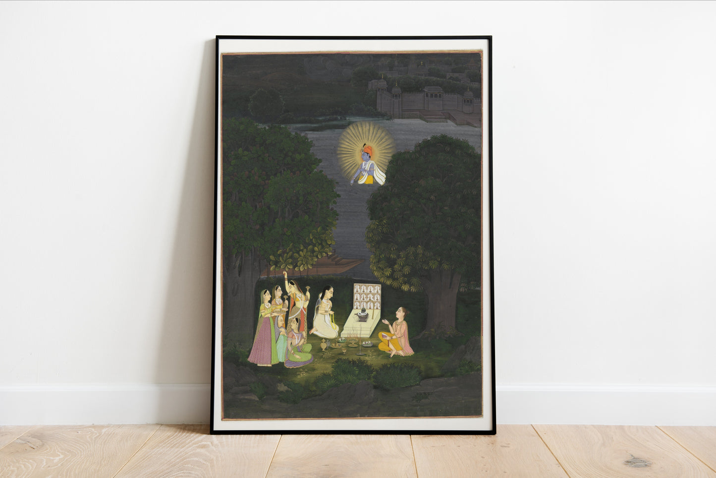 Divine Krishna Art Print