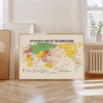 Map of the World War