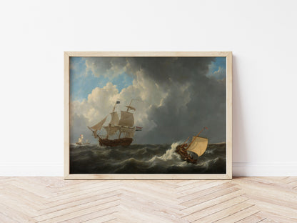Ships in a Turbulent Sea