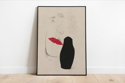 Desire Woman Illustration