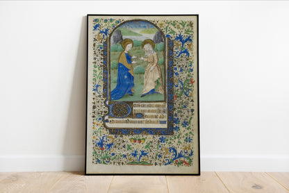 The Visitation from a Book of Hours