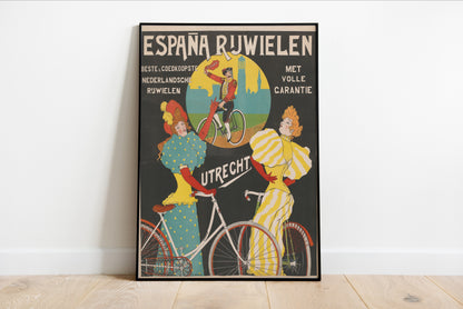 España Bicycle Print
