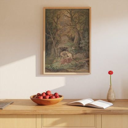 Portrait of a Woman in Abstract