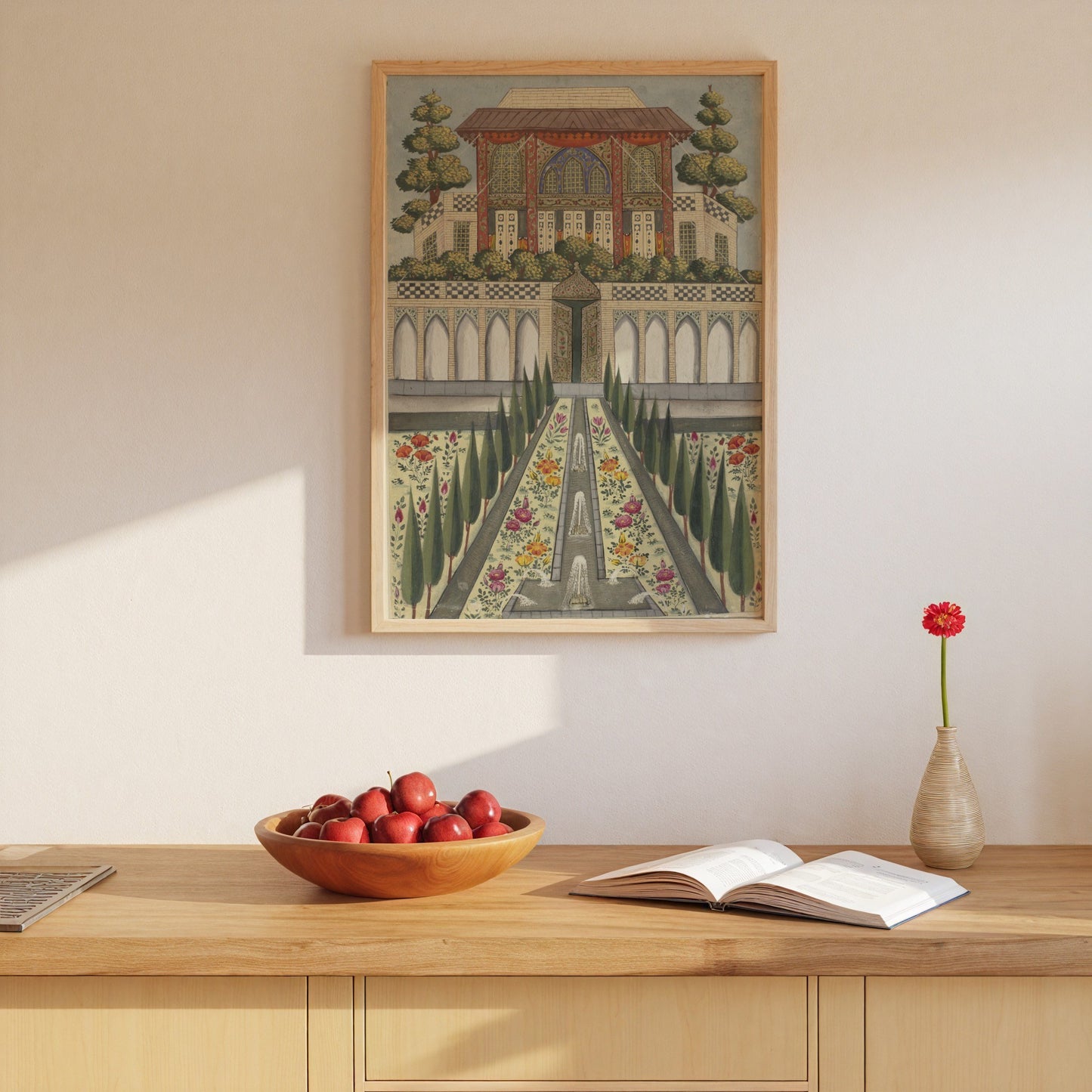 Palace Garden of Hazar Jarib in Aliabad