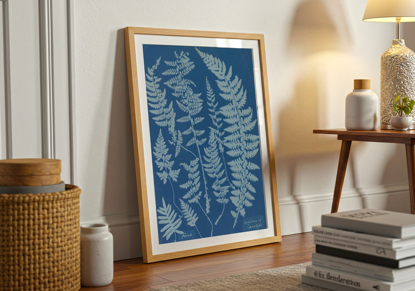 Ferns Cyanotype