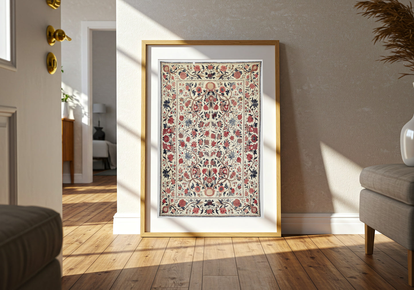 Vintage Floral Textile